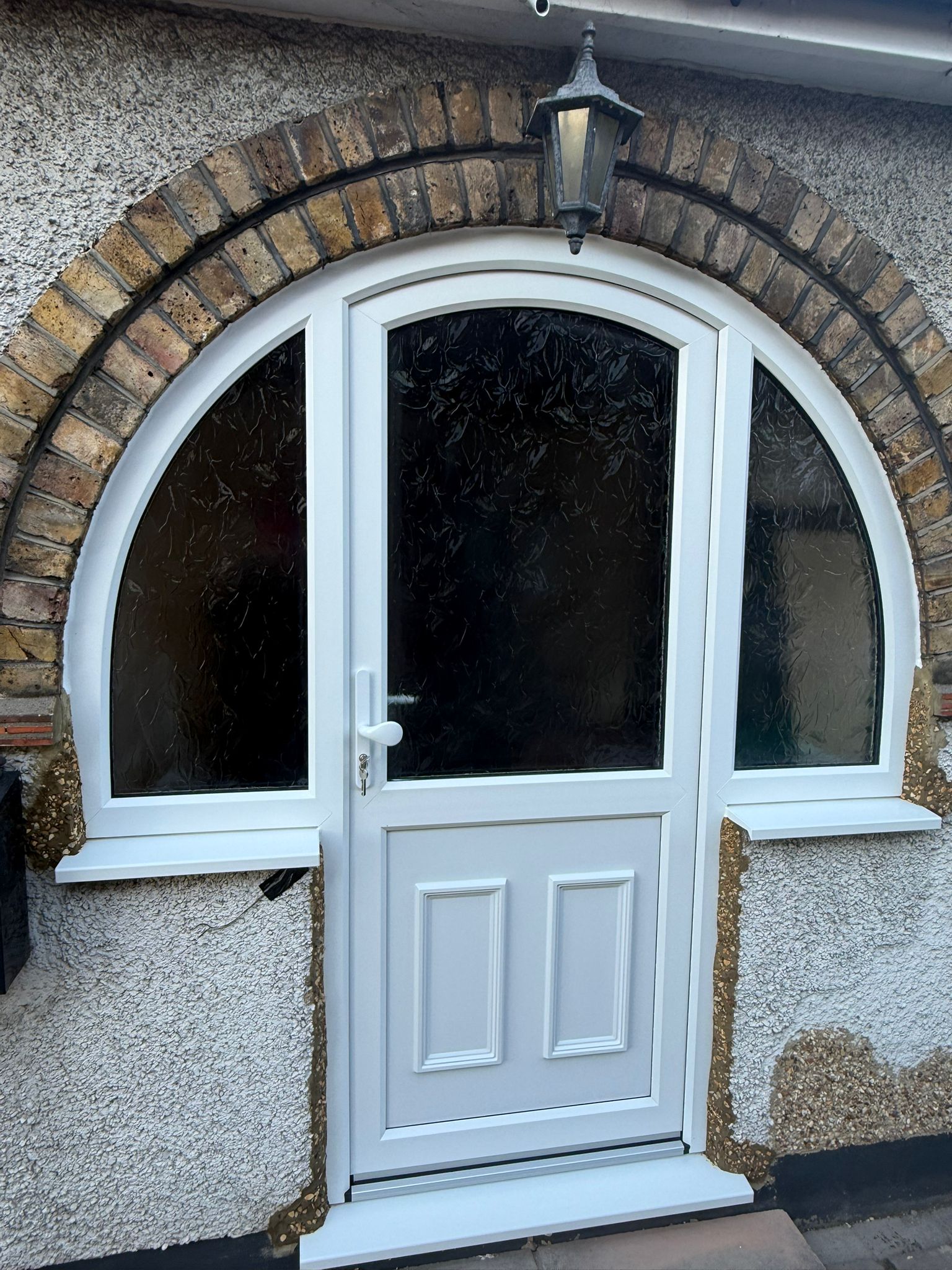 Arched uPVC Entrance Door